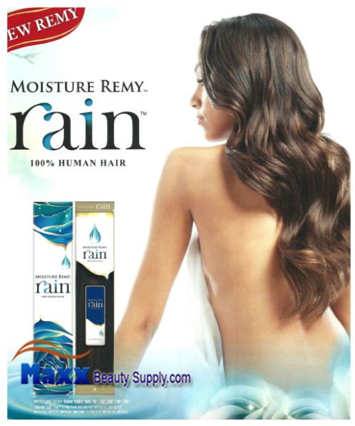 Rain Moisture Remy 100% Human Hair - Yaky Weave 10S"
